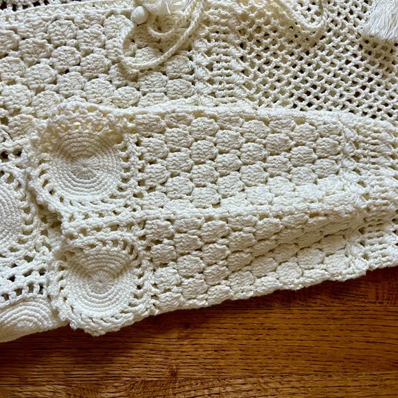 Roller Rabbit NWT Benita Crochet Cardigan Top, S New with Tags - Picture 5 of 9